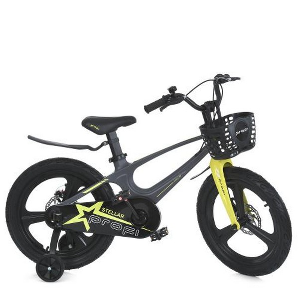 Велосипед дитячий PROF1 18д. MB 181020-3 (1шт) STELLAR,SKD75,магнез.рама,вилка,обод,перед/зад.диск.т (шт.)