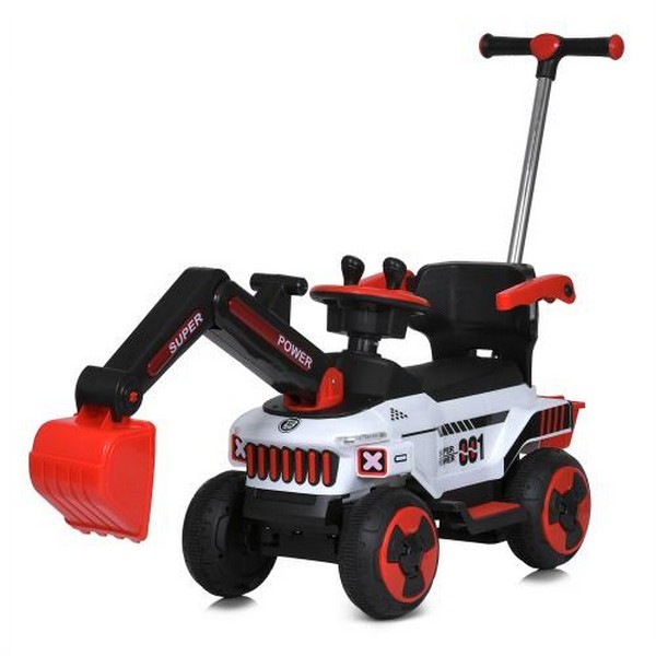 Трактор M 5783BLR-3 (1шт) р/к2,4G, 3в1(каталка-толокар, батьк.ручка) 2акум6V4.5AH, 2мотори35W,шкіра, (шт.)