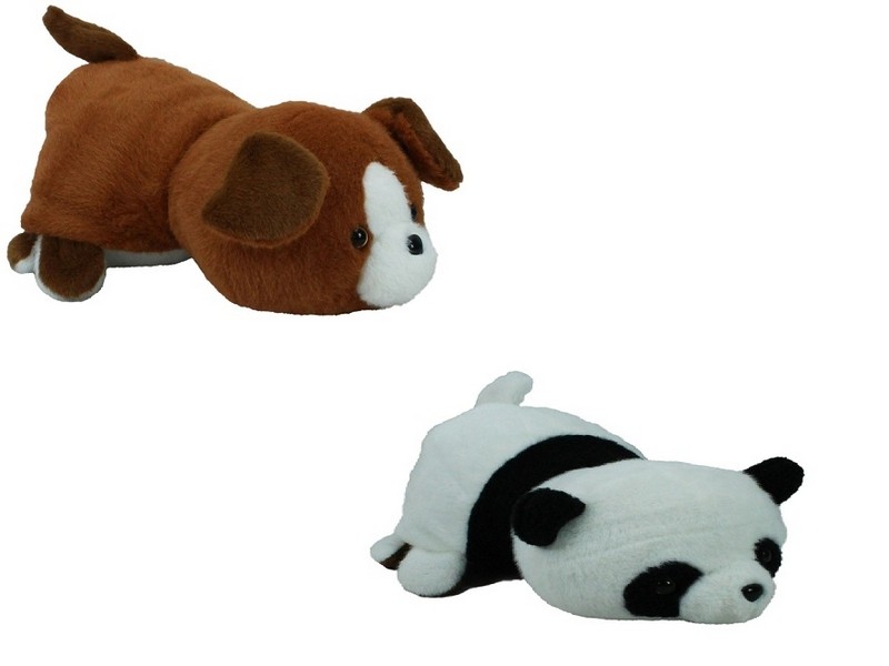 М’яка іграшка Тваринка-цікавинк 2 (панда-собачка), 31 см 00518-6 (шт.)