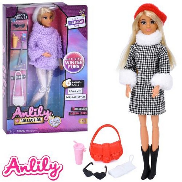 Лялька 616356-58 (36шт) 30см, шарнірна, аксесуари, 2 види, в кор-ці, 20-32-5см (шт.)