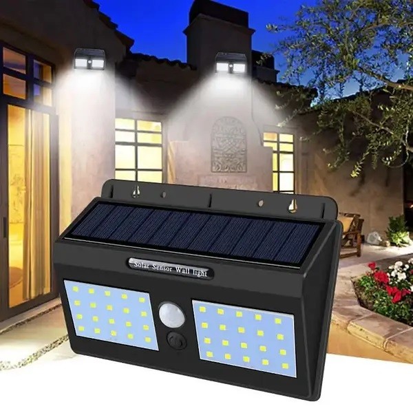 Ліхтар Навісний з датчиком руху BL 1626A + solar (60) 7178 (шт.)