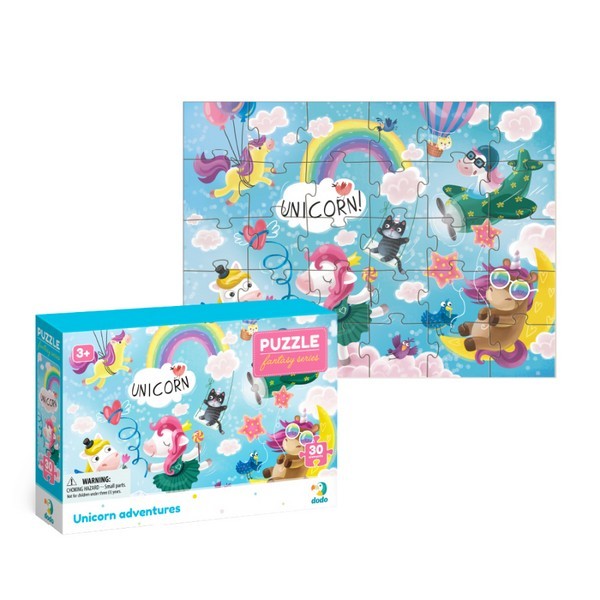 300416 Пазл Пригоди єдиноріжків, 30 елементів 300416 (шт.)