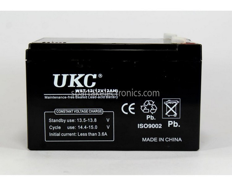 Акумулятор BATTERY 12V 12A UKC (6) 4512 (шт.)