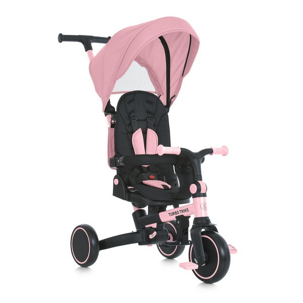 Велосипед MT 1036 pink (1шт) 3 кол.EVA (8/7),алюм.рама,поворот,складн.,рожевий (шт.)