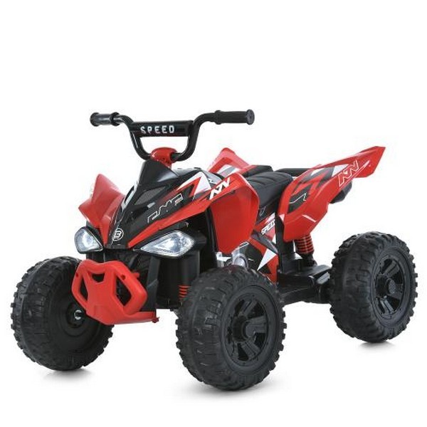 Квадроцикл M 6059EL-3 (1шт) 2*45W, 1*12V9AH, EVA, шкіра, світло, червоний (шт.)