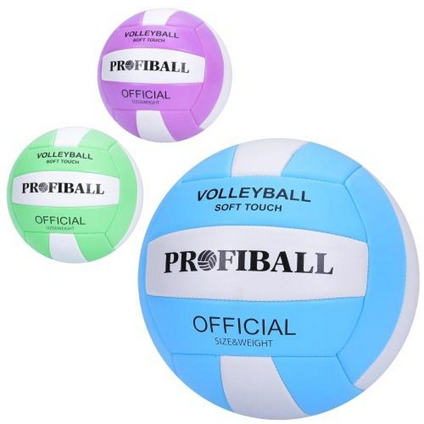 М'яч волейбольний MS 4269 (30шт) ПВХ, розмір 5, 260-280г, 3 кольори, (шт.)