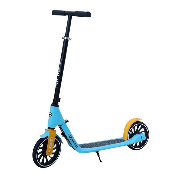 Самокат SR2-091-BL (1шт) метал+пластик, 2 колеса ПУ 200мм, підніжка 33-13см, кермо(3положення, min82 (шт.)