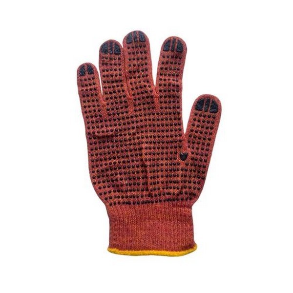 Рукавички трикотажні з ПВХ крапкою 1пара PR-1 (600пар) (шт.)