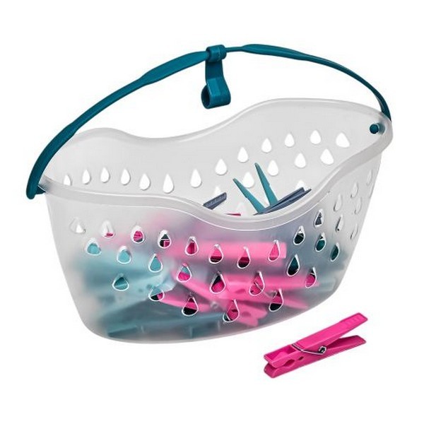 Прищіпка побутова у відрі 36шт/уп 23*12*11см R89634 (35уп) (шт.)