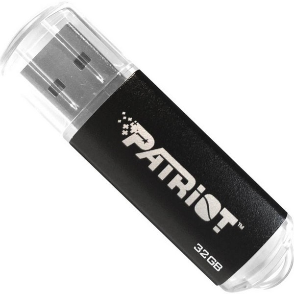 Флеш пам'ять Patriot Xporter Pulse 32Gb Metal/Black USB 2.0 (шт.)