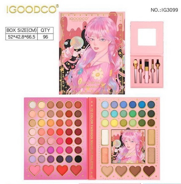 Іграшка Косметика арт. IG3099 (96шт)   палетка тіней, аксес короб. 15*20*2см (шт.)