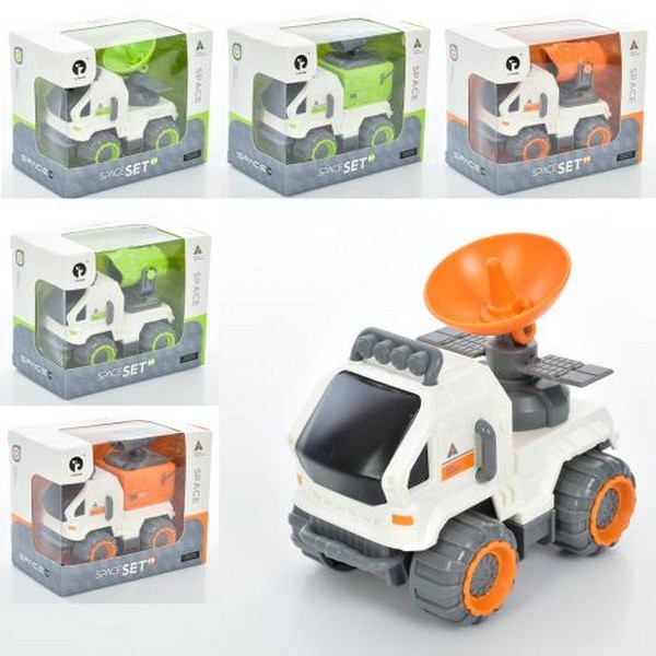 Машина 77901-02 (48шт) інерція, космічний транспорт, 11,5 см, 3 види (2 кольори), в кор-ці, 13,5-11- (шт.)