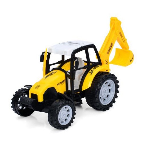 Трактор 590-5 (144шт) інерц, екскаватор, 21см, рухливі деталі, у пакеті, 18,5-26-11см (шт.)