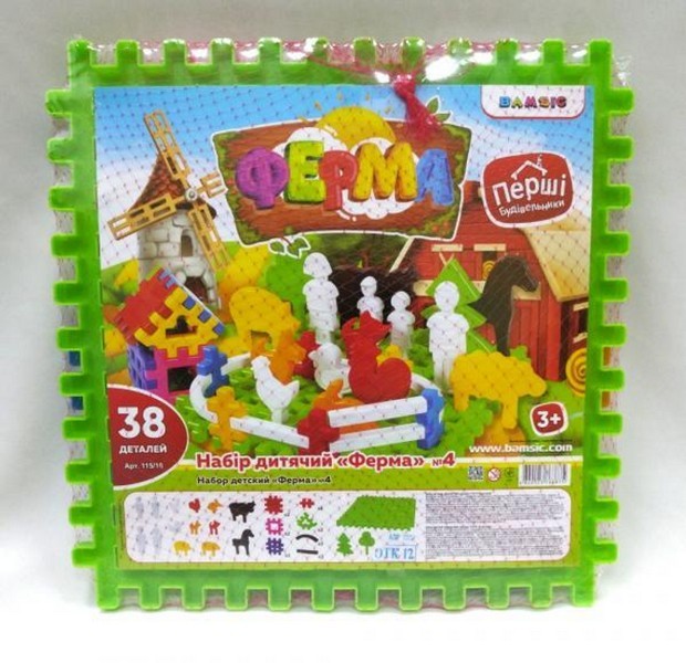 КОНСТРУКТОРИ "З ВЕЛИКИМИ ДЕТАЛЯМИ"