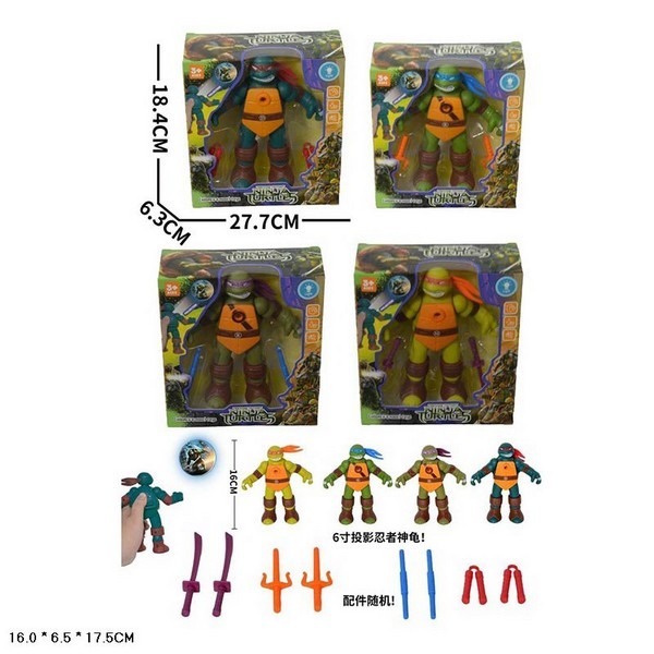 Іграшка фігурки мультгероїв арт. 1156  4 види, у коробцi 27,7*18,4*6,3см (шт.)