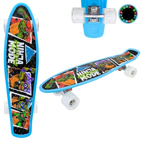 Пенні Борд арт. TM2508  56*15 см TMNT,колеса PU світло 56х15х13 см (шт.)