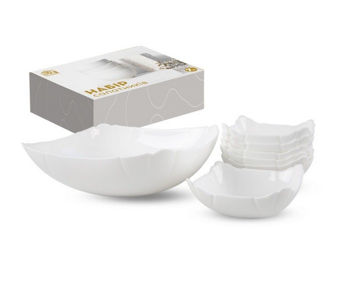 30098-02 Набір салатників 7шт (1-1,8 л ,6-400 мл) 30098-02 (шт.)