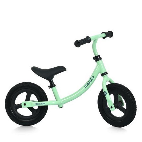 Біговел дитячий 10 д. MBB 1044-2 (1шт) 2 кол PU,алюм.рама,м'ятний (шт.)