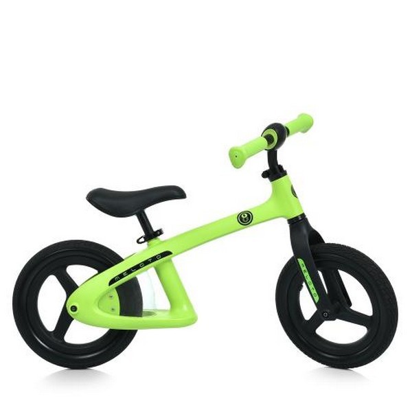Біговел дитячий 12 д. MBB 1043-2 (1шт) 2 кол PU,нейлон.рама,салатовий (шт.)