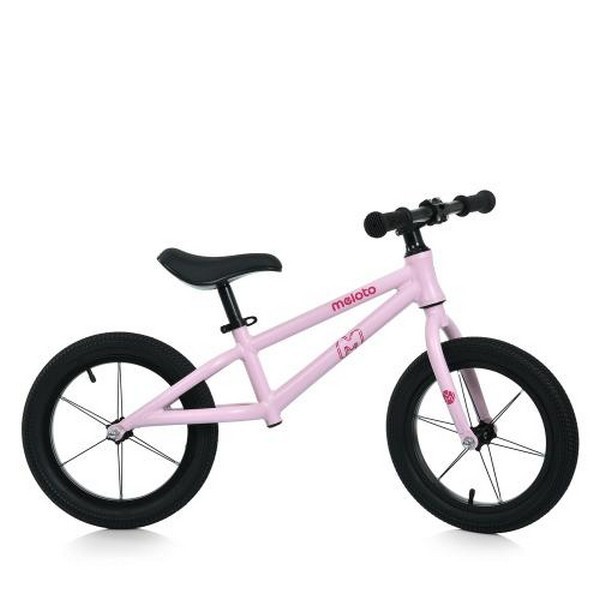 Біговел дитячий 14 д. MBB 1045-14-3 (1шт) 2 колеса гума,алюм.рама,рожевий (шт.)