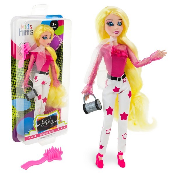 Лялька Emily Grace арт. KH24/003 (12шт)  в стильному вбранні, аксес короб. 16,4*37,5*5,2 см (шт.)