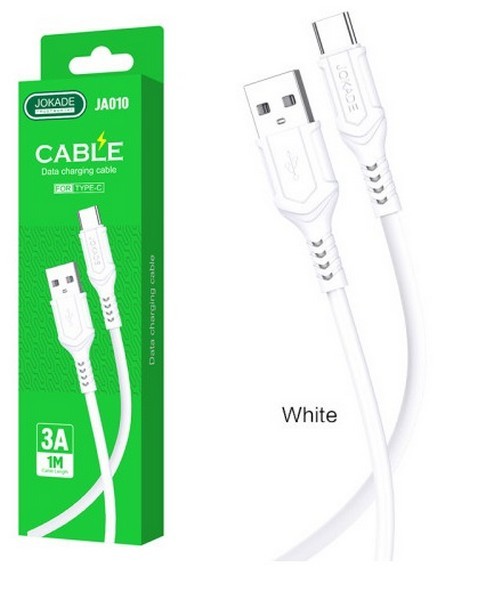 Кабель JOKADE JA010 (1 meter) (Type-C) white (шт.)