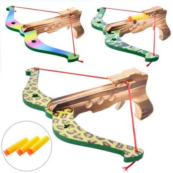 Арбалет TD2023135 (150шт) 29см, м'які кулі-присоски 3шт, мікс видів, у пакеті, 11-29-3см (шт.)