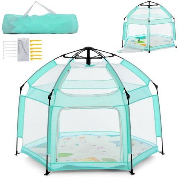 Намет MR 1512 Dusty Green (1шт) автоматичний, каркасний, 146-127-в110см,вхід-застібка-блискавка, сті (шт.)