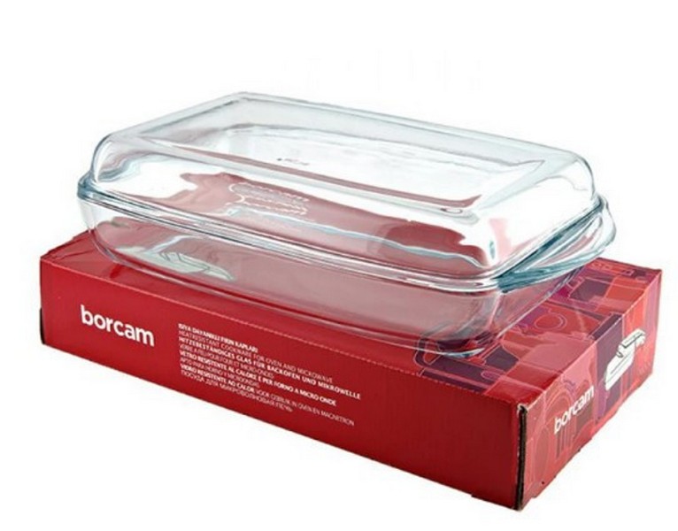 Боркам каструля/криш. прямокут. 34*19см, v-1,95+1,38л (под.уп.) 59009 (шт.)