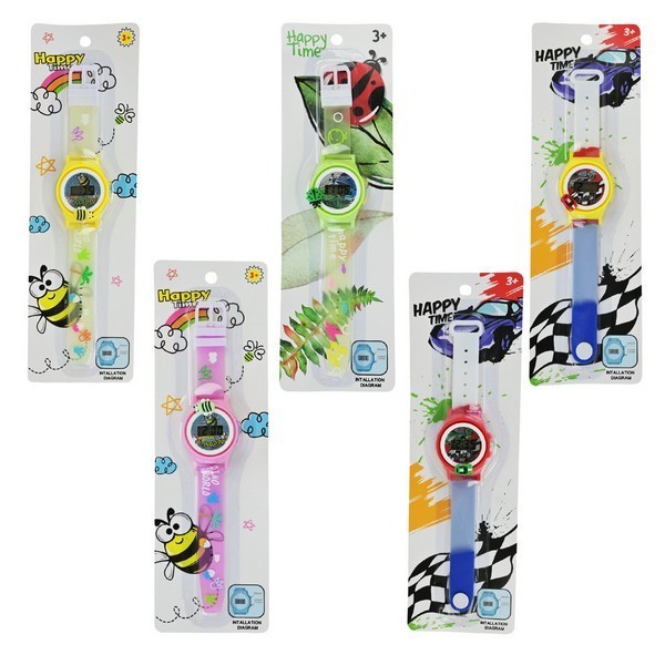 Годинник дитячий арт. DA9028 (600шт/2) планшет. 26*8*2,5см мікс 5 видів (шт.)