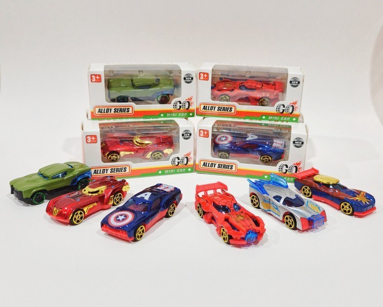 Машина арт. C156-100F (840шт/2) метал,6 видів у короб.10,5*4,2*5см (шт.)