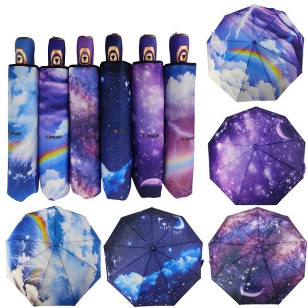 Парасолька 635 жіноча напівавтомат (шт.)