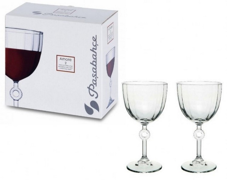 Амор келих д/вина v-270мл, h-16,8см (под.уп.) н-р2шт 440303 (шт.)