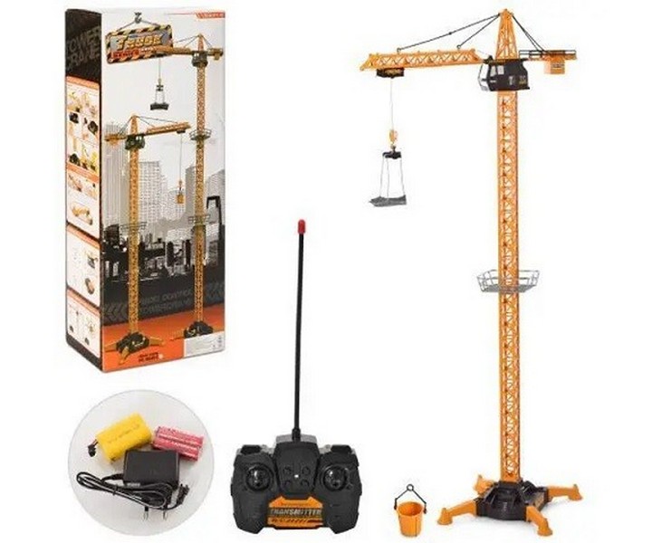 Кран 8640-2 (8шт) р/к, акум, 132см, світло, рухомі деталі, в кор-ці, 23-55-12см (шт.)