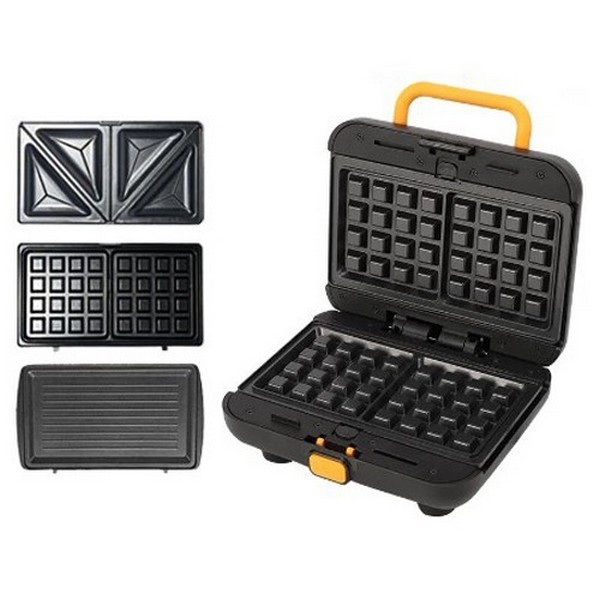 Мультимейкер "3в1" (сендвічі/гриль/вафлі) WW02585 (6шт) (шт.)