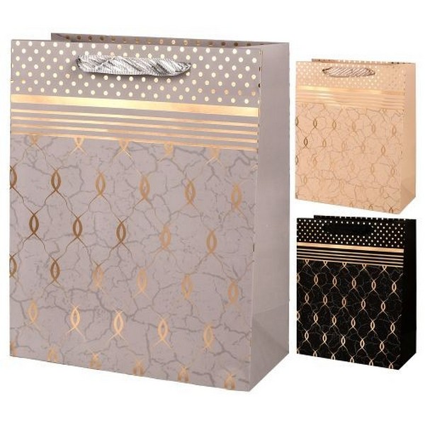 Пакет подарунковий паперовий S "Fashion" 18*23*10см R98565-S (720шт) (шт.)