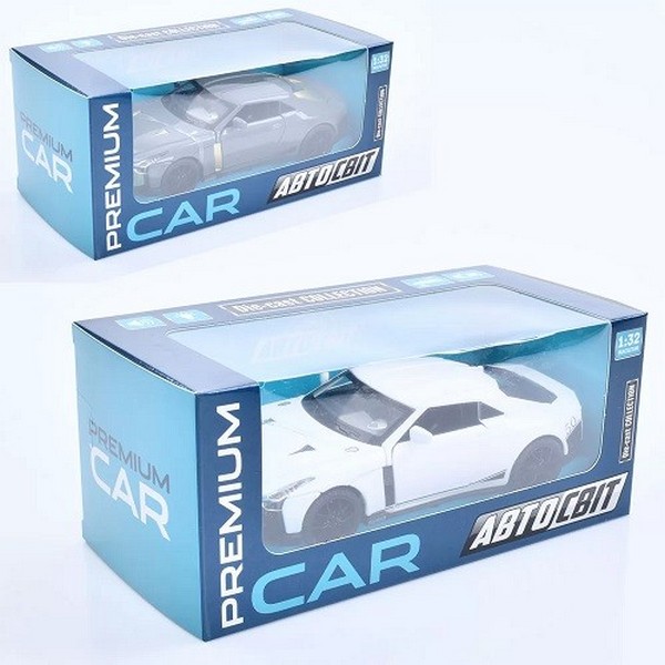 Машина AP-2090 (18шт) АвтоСвіт, 1:32, метал, інерц, 14,5см,звук, світло, відчиняются двері/капот/баг (шт.)