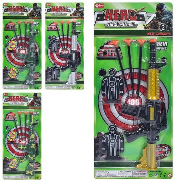 НАБОРИ ІГРАШКОВОЇ ЗБРОІ, ТИР, БІНОКЛІ