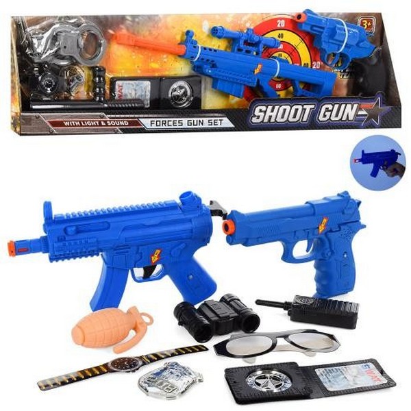 НАБОРИ ІГРАШКОВОЇ ЗБРОІ, ТИР, БІНОКЛІ