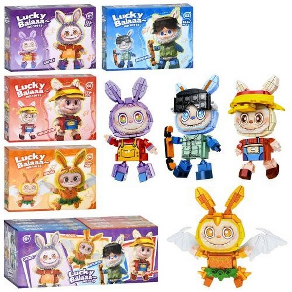 Конструктор 10113 (240шт) LBB, фігурка, від 129дет, в кор-ці, 8шт(4види) в дисплеї, 38-15-18,5см (шт)