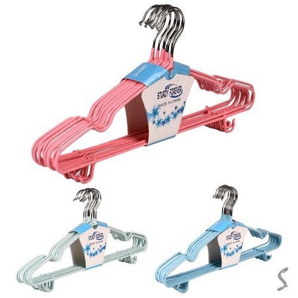 Вішалка антиковзна "Norma" 10шт/уп 40см R85360-W (40уп) (шт)