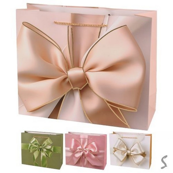Пакет подарунковий паперовий XXL "Bow" 60*40*22см R34590-XXL (180шт) (шт)