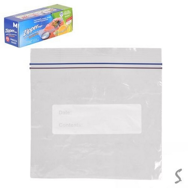 Пакет для зберігання продуктів "Zip-Lock" 20шт/уп 20*18см R98225-M (192уп) (шт)