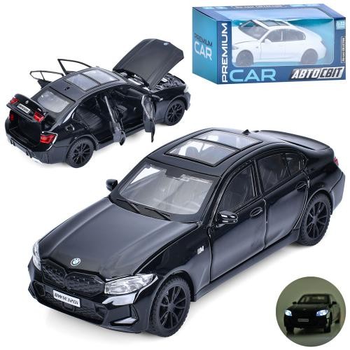 Машина AP-2089 (18шт) АвтоСвіт, 1:32, метал, інерц, 15см,звук, світло, відчиняются двері/капот/багаж (шт)