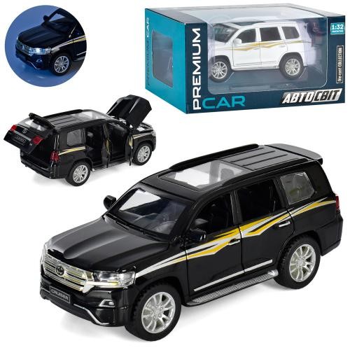 Джип AP-1733 (18шт) АвтоСвіт, 1:32, метал, інер-й, 15,5см, зв, св, 2кол, бат(табл), в кор-ці, 19,5-1 (шт)