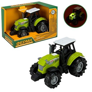 Трактор батар. арт. AP9926 (180шт/2),світло,звук,у короб.12,5*8*8,5см (шт)