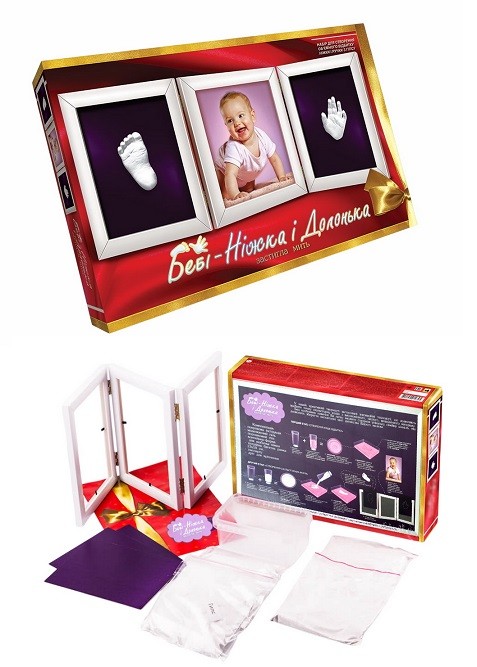Набір для творчості "Бебi-Нiжка i Долонька" укр (5) БНЛ-01U (шт)