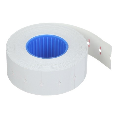 Цінник 21*12мм (1000шт, 21 м), прямокутний, зовнішня намотка, білий BM.281100-12 (шт)