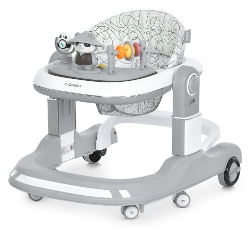 Ходунки ME 1200 URSA Gray (1шт) 2в1 муз., пушер, колеса 6шт, світло, на бат-ці, в кор, сірий (шт)