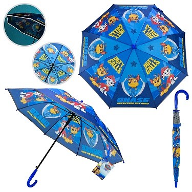 Парасолька дитяча Paw Patrol арт. PL82504 (60шт/5) 67см світловідбиваюча стрічка (шт)